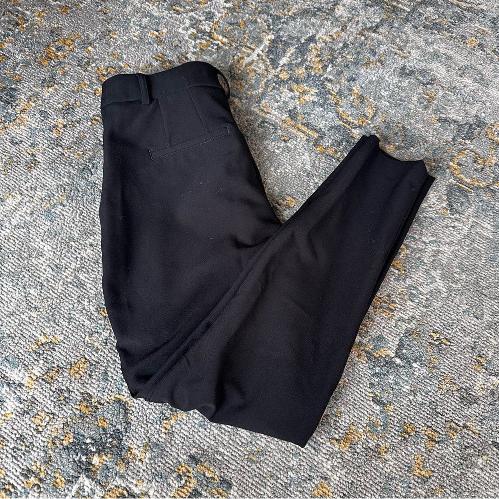 Express Editor Skinny High Rise Pant, Black, Size 0S